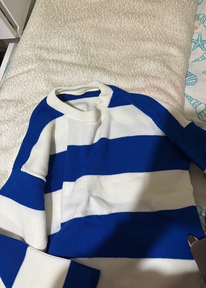 Çizgili kazak - Görsel 3