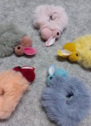 Peluş simit toka