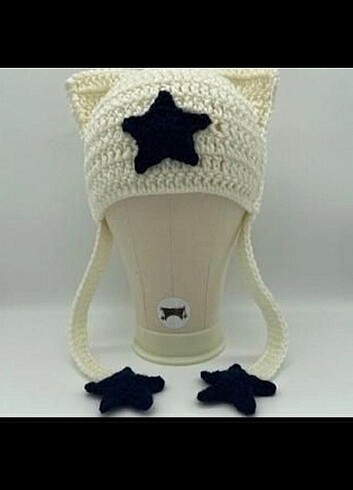 Cat beanie bere