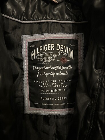 s Beden siyah Renk Tommy Hilfiger Siyah Mont