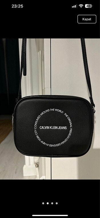 Calvin Klein Calvin Klein Siyah Çapraz Çanta