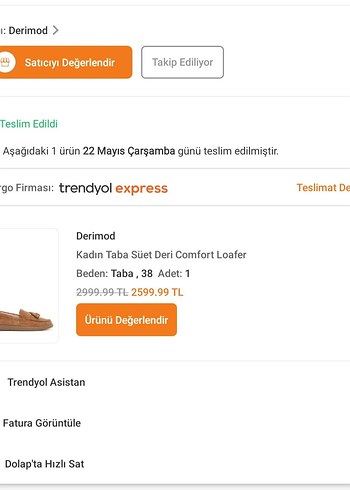 38 Beden kahverengi Renk Derimod Taba Süet Kadın Püsküllü Loafer