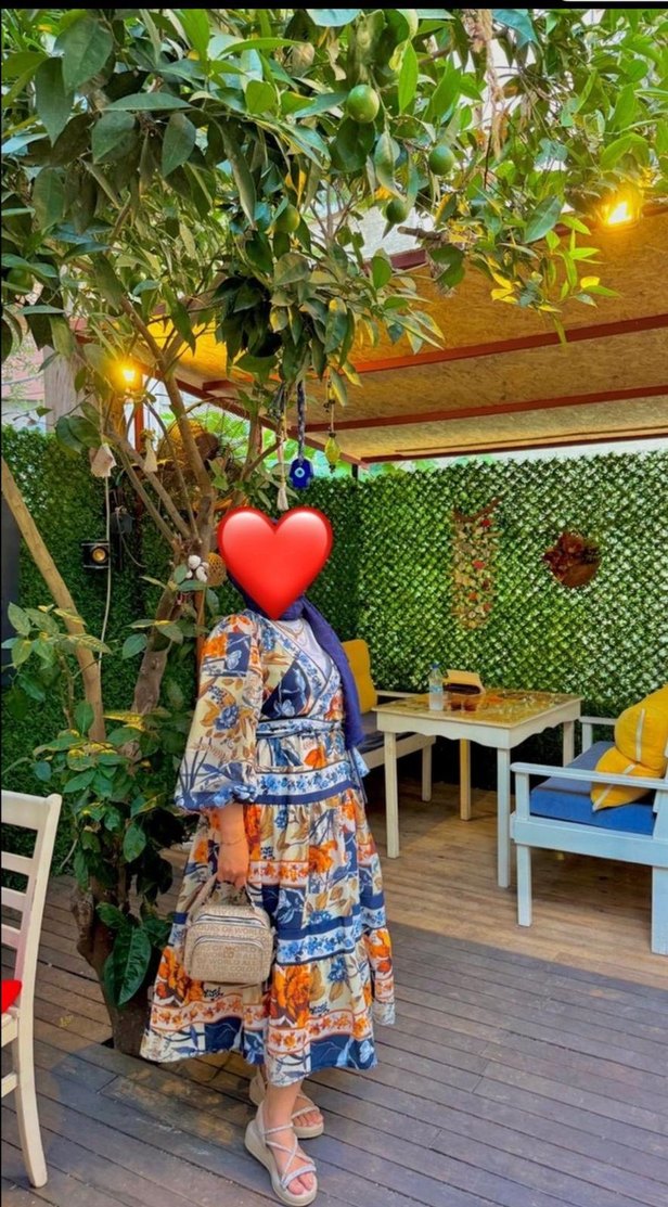 Bohem Çok Renkli Uzun Elbise - Görsel 3