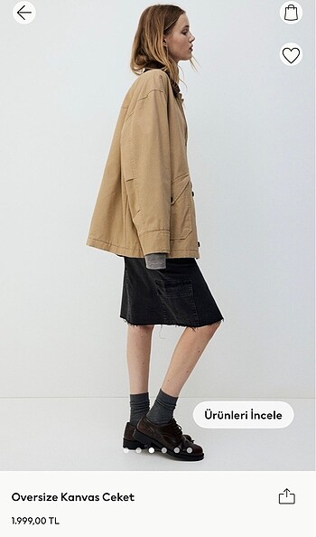 s Beden camel Renk h&m ceket