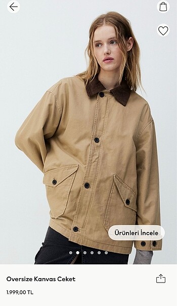 s Beden h&m ceket