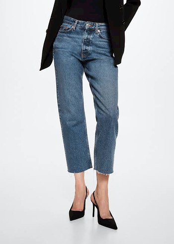 mango straight jean