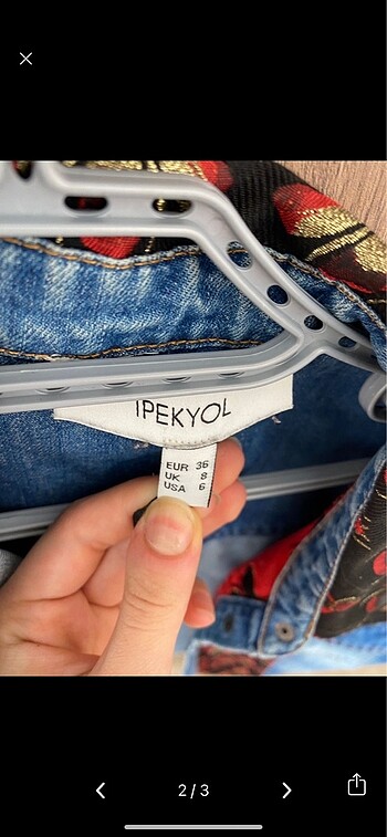ipekyol İpekyol Bayan Kot ceket