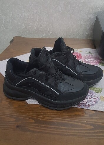 Slazenger siyah spor ayakkabı 