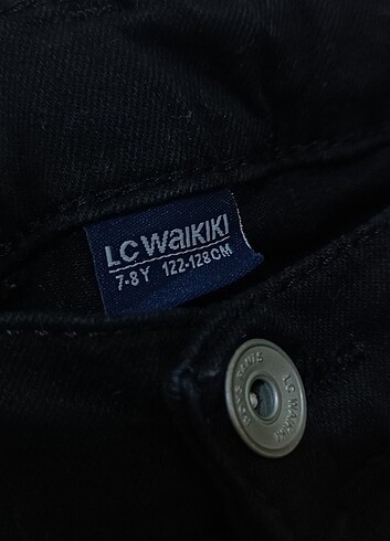7 Yaş Beden LC Waikiki erkek çocuk siyah jean