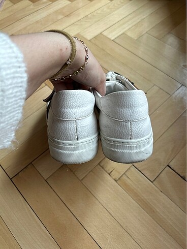 39 Beden Deri Sneaker
