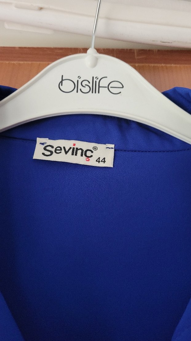 Mavi Uzun Kollu Tunik - Görsel 3