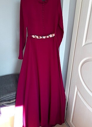 38 Beden Fusya Elbise