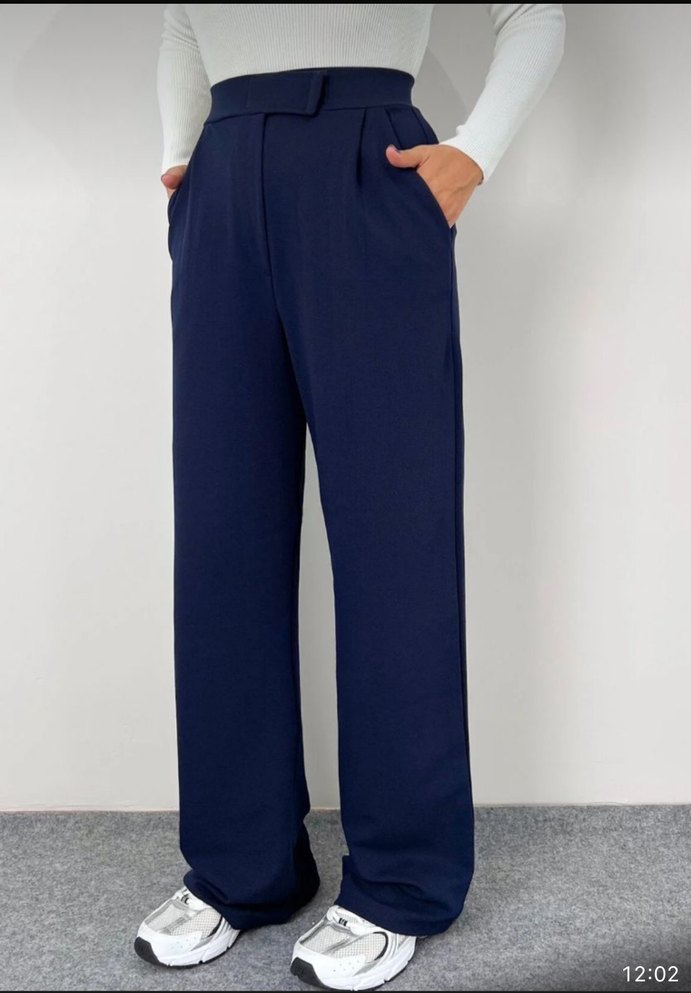 Kahverengi Regular Fit Kadın Kumaş Pantolon - Görsel 2