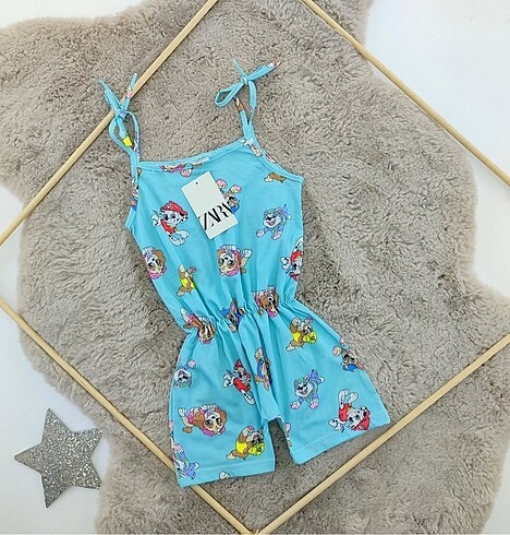 3 Yaş Beden Kız tulum