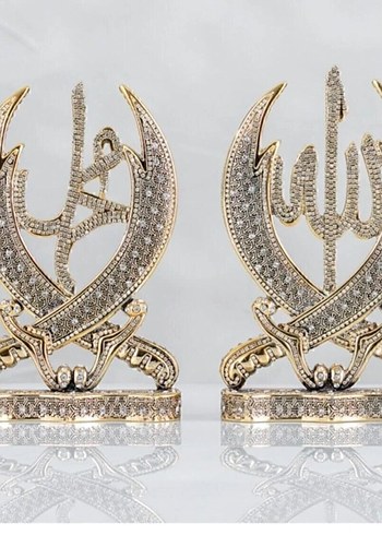 Parlak Altın Renkli dekoratif biblo Seti - Görsel 3