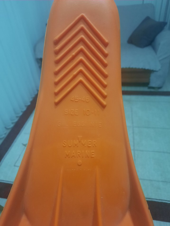 Erkek Turuncu Kauçuk Su Paleti - Görsel 5