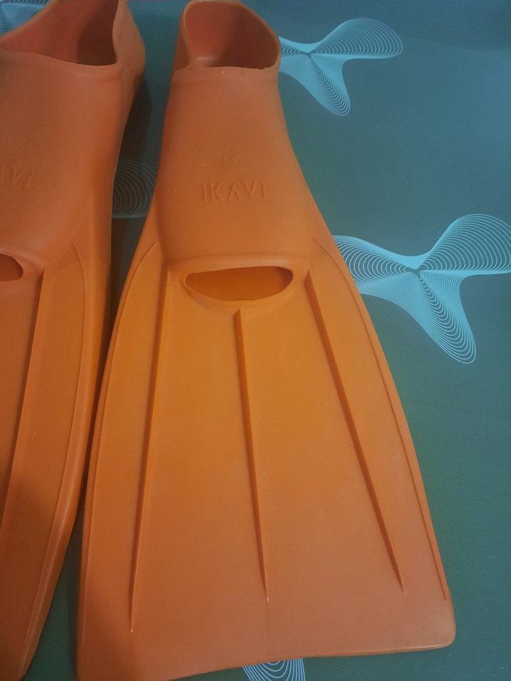 Erkek Turuncu Kauçuk Su Paleti - Görsel 3