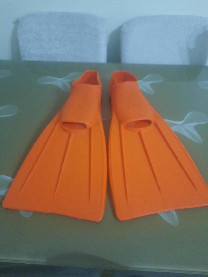 Erkek Turuncu Kauçuk Su Paleti - Görsel 2