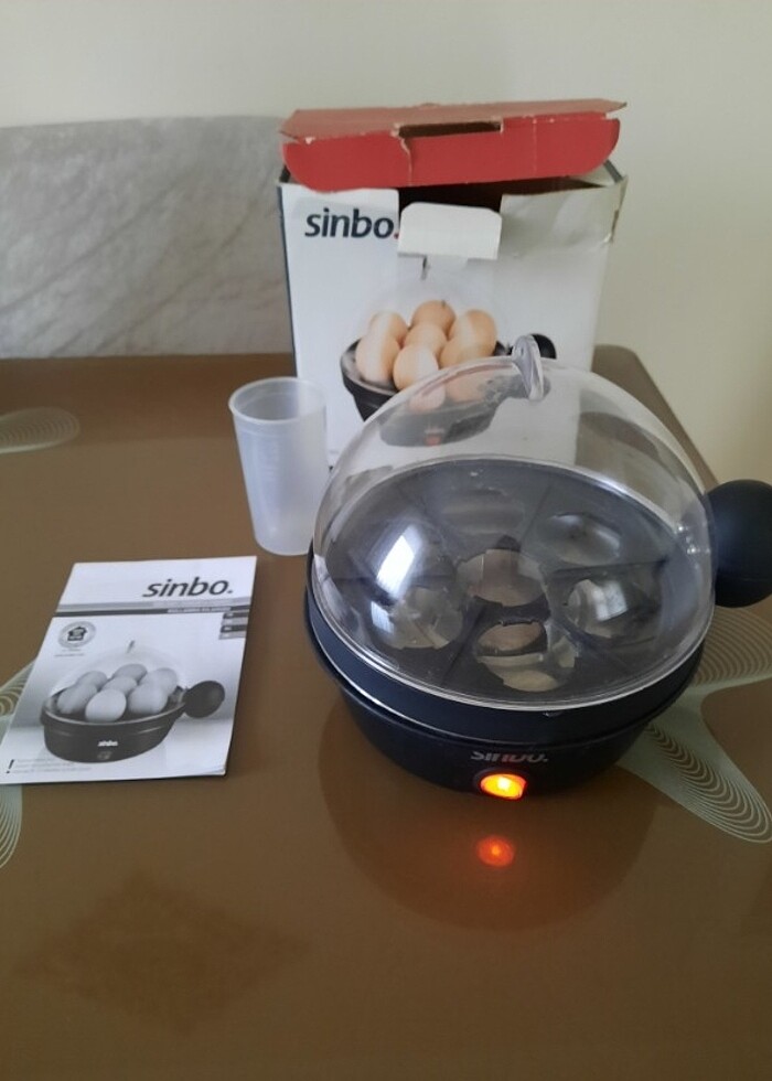 sinbo yumurta haşlama makinası - Görsel 2