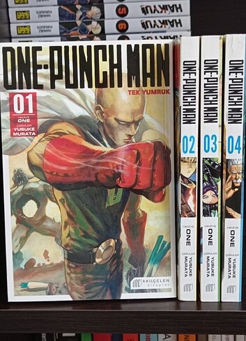 One punch man cilt 1, 2, 3 ve 4