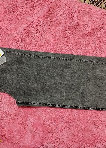 26 Beden gri Renk Jeans, Pantolon, kot pantolon , Koton pantolon