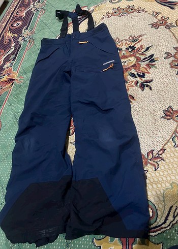 Lacivert Kayak Pantolonu Fermuarlı Cepli - Görsel 2