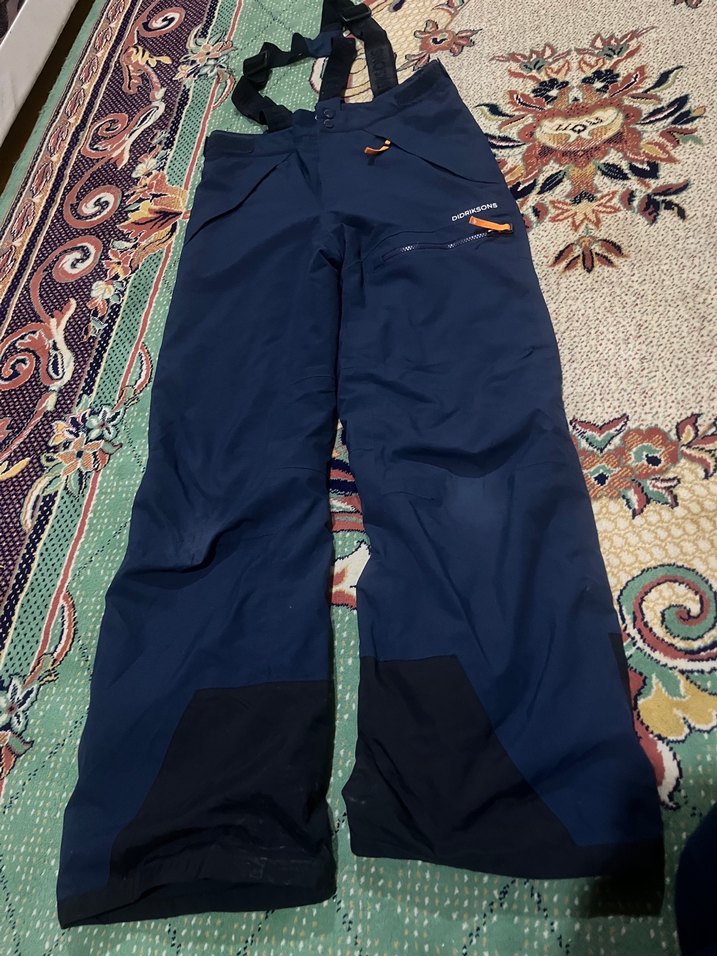 Lacivert Kayak Pantolonu Fermuarlı Cepli - Görsel 4