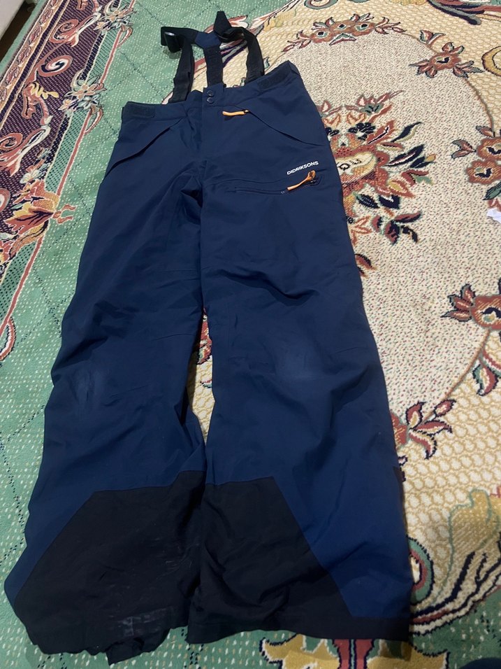 Lacivert Kayak Pantolonu Fermuarlı Cepli - Görsel 2