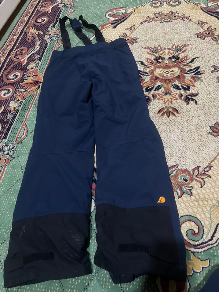 Lacivert Kayak Pantolonu Fermuarlı Cepli - Görsel 3