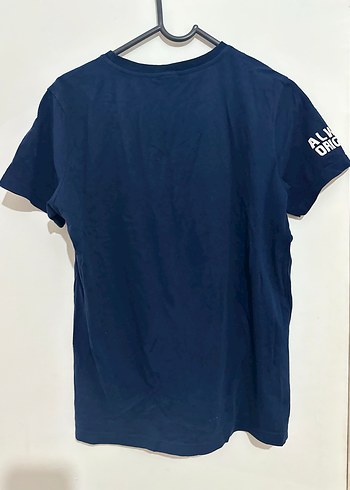 Lacivert Baskılı Erkek Çocuk Tişörtü - Görsel 4