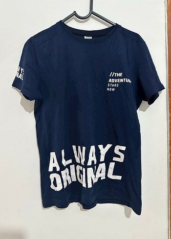 Lacivert Baskılı Erkek Çocuk Tişörtü - Görsel 2