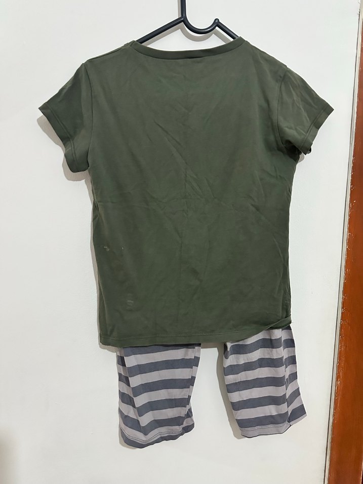 Erkek  Biker Temalı Kısa Kollu Takım - Görsel 4