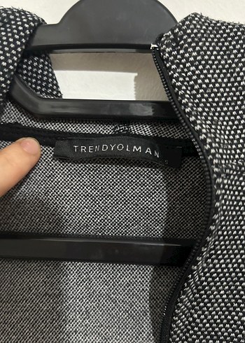 Gri Fermuarlı Erkek Sweatshirt hırka - Görsel 3