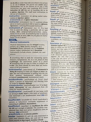 Beden Oxford Dictionary (İngilizce-TR Sözlük)