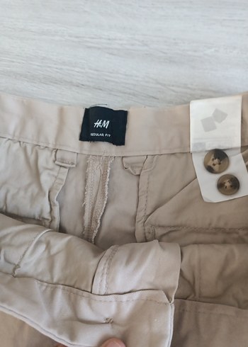 H&M Bej Erkek Şort