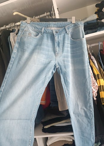 l/xl Beden mavi Renk Erkek Açık Mavi Regular Fit Kot Pantolon