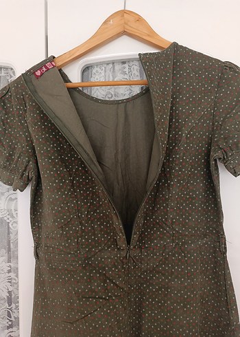 KIŞLIK RETRO ELBİSE - Görsel 7