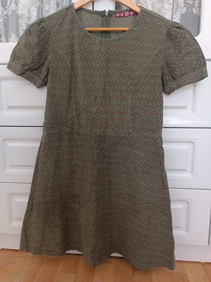 KIŞLIK RETRO ELBİSE - Görsel 4