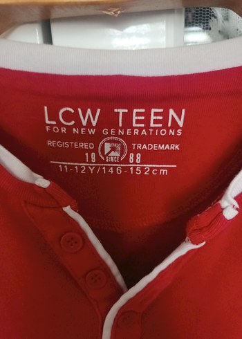 Uzun Kollu Kırmızı Erkek Çocuk Tişört - Görsel 3