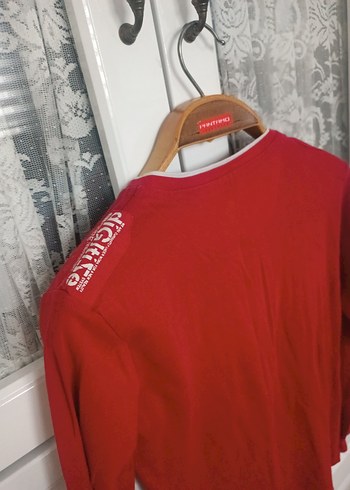 Uzun Kollu Kırmızı Erkek Çocuk Tişört - Görsel 7