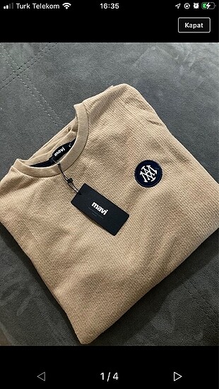 MAVİ UNİSEX SWEATSHIRT