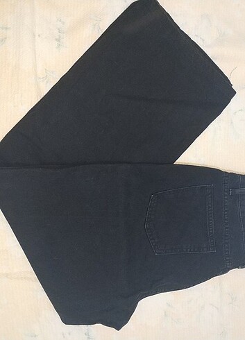 Wide leg siyah Jean 