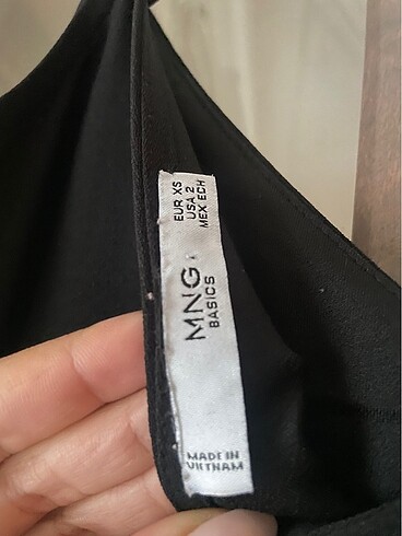 xs Beden siyah Renk Mango kısa elbise