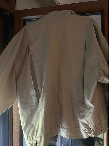 xl Beden camel Renk Kısa oversize trenchcoat