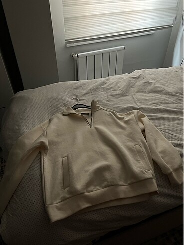 Fermuarlı sweatshirt