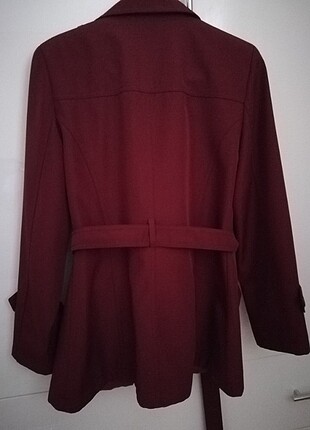 s Beden bordo Renk Bordo trenchcoat