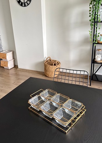 Gold Renkli Cam Kahvaltılık - Görsel 2