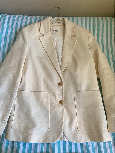Koton Koton krem blazer ceket
