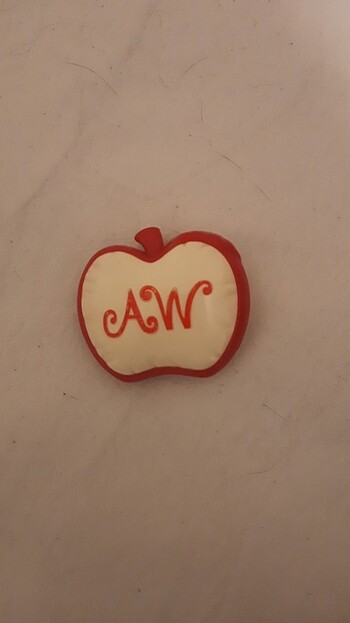 Apple white yastık