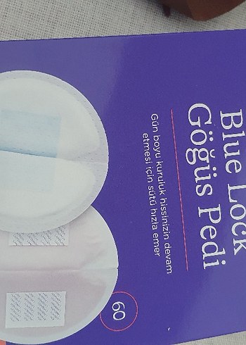Blue Lock Mavi Göğüs Pedi 60'lı